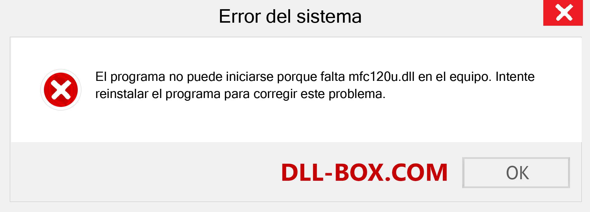 ¿Falta el archivo mfc120u.dll ?. Descargar para Windows 7, 8, 10 - Corregir mfc120u dll Missing Error en Windows, fotos, imágenes